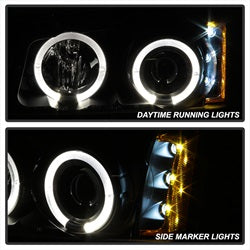 Spyder Auto 5009456 Halo LED Projector Headlights - Truck Part Superstore