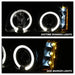 Spyder Auto 5009456 Halo LED Projector Headlights - Truck Part Superstore