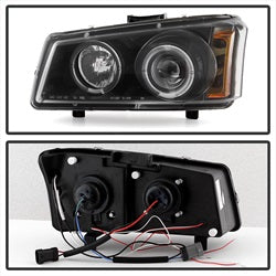 Spyder Auto 5009456 Halo LED Projector Headlights - Truck Part Superstore