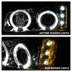 Spyder Auto 5009463 Halo LED Projector Headlights - Truck Part Superstore