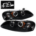 Spyder Auto 5009623 Halo Projector Headlights; Bulbs Included; Pair; Black; - Truck Part Superstore