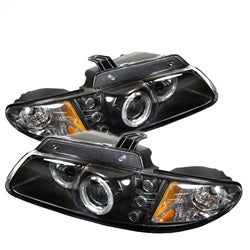 Spyder Auto 5009692 Halo LED Projector Headlights; Bulbs Included; Pair; Black; - Truck Part Superstore
