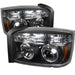 Spyder Auto 5009760 Halo LED Projector Headlights; Bulbs Included; Pair; Black; - Truck Part Superstore