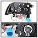 Spyder Auto 5009784 Halo Projector Headlights; 1 pc.; Bulbs Included; Pair; Black; - Truck Part Superstore