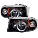 Spyder Auto 5009784 Halo Projector Headlights; 1 pc.; Bulbs Included; Pair; Black; - Truck Part Superstore