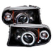 Spyder Auto 5009807 CCFL Halo LED Projector Headlights; 1 pc.; Bulbs Included; Pair; Black; - Truck Part Superstore