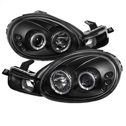 Spyder Auto 5009906 Halo LED Projector Headlights; Bulbs Included; Pair; Black; - Truck Part Superstore