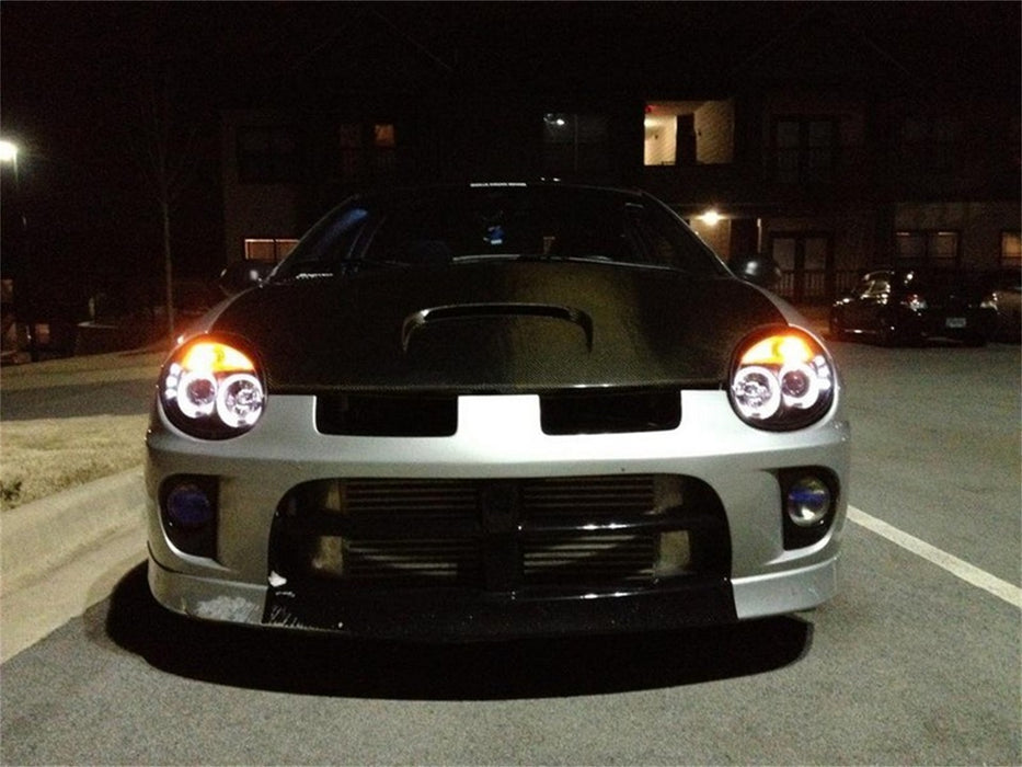 Spyder Auto 5009920 Halo LED Projector Headlights; Bulbs Included; Pair; Black; - Truck Part Superstore