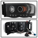 Spyder Auto 5009951 CCFL LED Projector Headlights; Bulbs Included; Pair; Black; - Truck Part Superstore