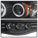 Spyder Auto 5009951 CCFL LED Projector Headlights; Bulbs Included; Pair; Black; - Truck Part Superstore