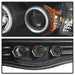 Spyder Auto 5009951 CCFL LED Projector Headlights; Bulbs Included; Pair; Black; - Truck Part Superstore