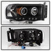 Spyder Auto 5009975 Halo LED Projector Headlights; Bulbs Included; Pair; Black; - Truck Part Superstore