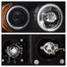 Spyder Auto 5009975 Halo LED Projector Headlights; Bulbs Included; Pair; Black; - Truck Part Superstore