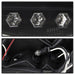 Spyder Auto 5009975 Halo LED Projector Headlights; Bulbs Included; Pair; Black; - Truck Part Superstore