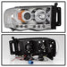Spyder Auto 5009982 Halo LED Projector Headlights; Bulbs Included; Pair; Chrome; - Truck Part Superstore