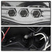 Spyder Auto 5009982 Halo LED Projector Headlights; Bulbs Included; Pair; Chrome; - Truck Part Superstore