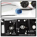 Spyder Auto 5009982 Halo LED Projector Headlights; Bulbs Included; Pair; Chrome; - Truck Part Superstore