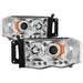 Spyder Auto 5009982 Halo LED Projector Headlights; Bulbs Included; Pair; Chrome; - Truck Part Superstore