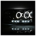 Spyder Auto 5009982 Halo LED Projector Headlights; Bulbs Included; Pair; Chrome; - Truck Part Superstore