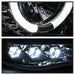 Spyder Auto 5009982 Halo LED Projector Headlights; Bulbs Included; Pair; Chrome; - Truck Part Superstore