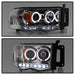 Spyder Auto 5009982 Halo LED Projector Headlights; Bulbs Included; Pair; Chrome; - Truck Part Superstore