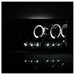 Spyder Auto 5009999 Halo LED Projector Headlights; Uses T10 LED Ultra White LED Bulb; Pair; Smoke; - Truck Part Superstore