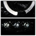 Spyder Auto 5009999 Halo LED Projector Headlights; Uses T10 LED Ultra White LED Bulb; Pair; Smoke; - Truck Part Superstore