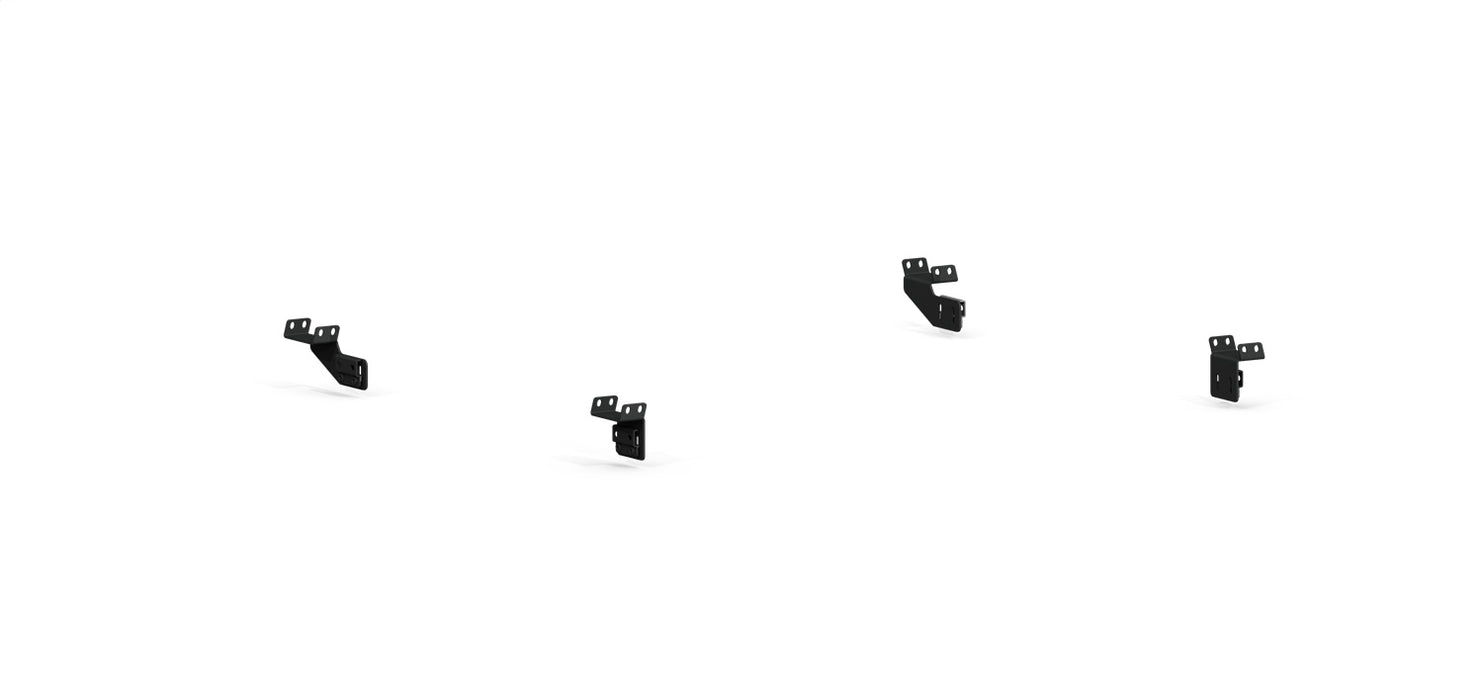 Road Armor 500BRS-BRKTKIT TRECK Drill-Less Rack Mounting Bracket Kit; Texture Black; - Truck Part Superstore
