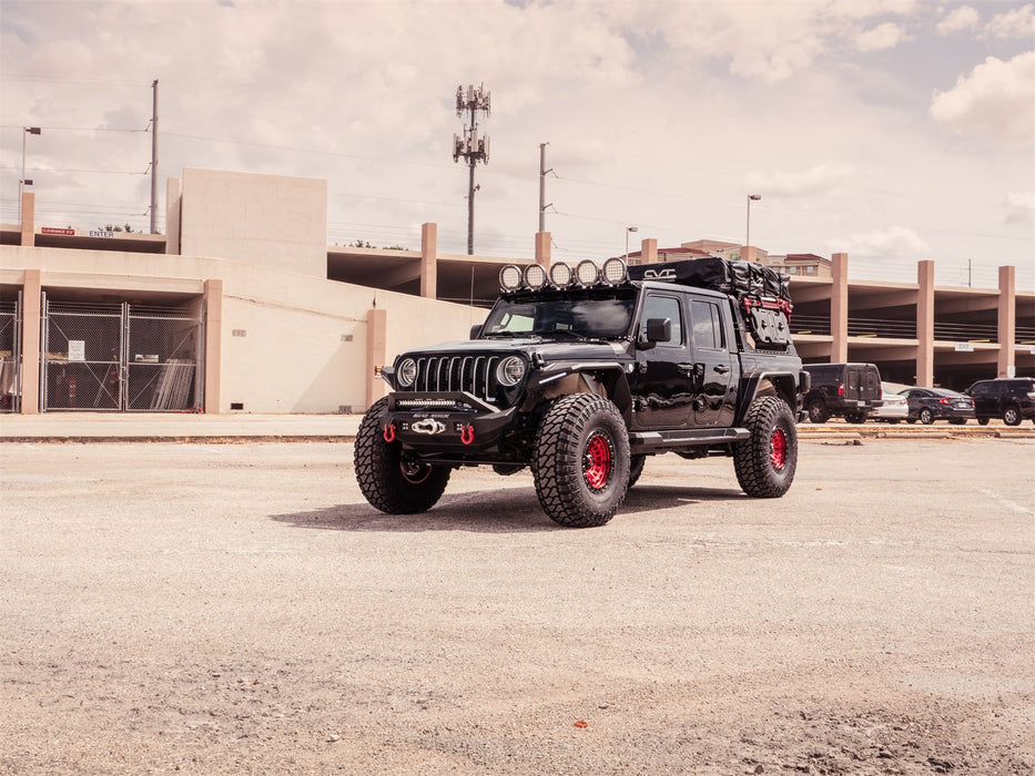 Road Armor 500BRS-BRKTKIT TRECK Drill-Less Rack Mounting Bracket Kit; Texture Black; - Truck Part Superstore