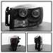 Spyder Auto 5010001 Halo LED Projector Headlights; Bulbs Included; Pair; Black; - Truck Part Superstore