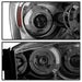 Spyder Auto 5010025 Halo LED Projector Headlights; Uses T10 LED Ultra White LED Bulb; Pair; Smoke; - Truck Part Superstore