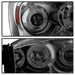 Spyder Auto 5010025 Halo LED Projector Headlights; Uses T10 LED Ultra White LED Bulb; Pair; Smoke; - Truck Part Superstore