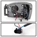 Spyder Auto 5010025 Halo LED Projector Headlights; Uses T10 LED Ultra White LED Bulb; Pair; Smoke; - Truck Part Superstore