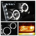 Spyder Auto 5010032 Halo LED Projector Headlights - Truck Part Superstore