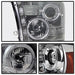 Spyder Auto 5010056 Halo LED Projector Headlights - Truck Part Superstore