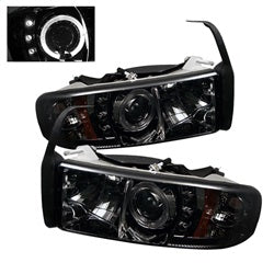 Spyder Auto 5010100 Halo LED Projector Headlights - Truck Part Superstore