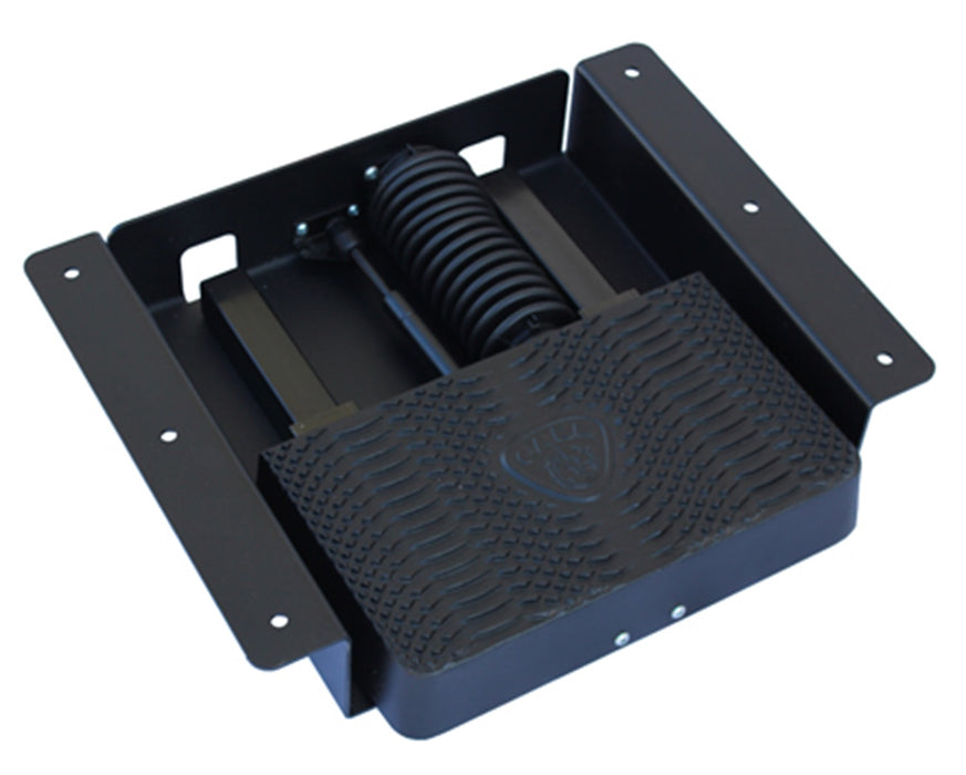 Carr 501010 WTS; 12" Retractable Step (Undermount,Ext Flat Surf); XP3 Black - Truck Part Superstore
