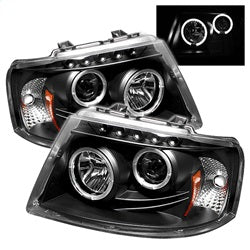 Spyder Auto 5010117 Halo LED Projector Headlights - Truck Part Superstore