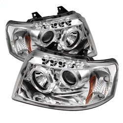 Spyder Auto 5010124 Halo LED Projector Headlights - Truck Part Superstore