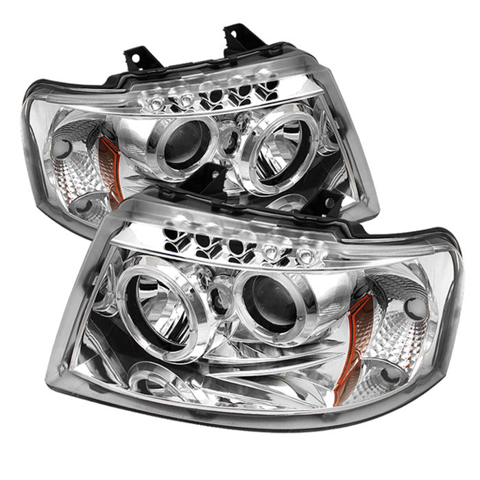 Spyder Auto 5010124 Halo LED Projector Headlights - Truck Part Superstore
