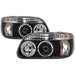 Spyder Auto 5010131 Halo Projector Headlights; 1 pc.; Bulbs Included; Pair; Black; - Truck Part Superstore