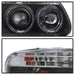 Spyder Auto 5010131 Halo Projector Headlights; 1 pc.; Bulbs Included; Pair; Black; - Truck Part Superstore