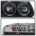 Spyder Auto 5010131 Halo Projector Headlights; 1 pc.; Bulbs Included; Pair; Black; - Truck Part Superstore