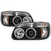 Spyder Auto 5010131 Halo Projector Headlights; 1 pc.; Bulbs Included; Pair; Black; - Truck Part Superstore