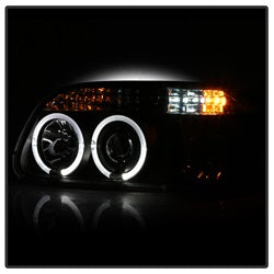 Spyder Auto 5010131 Halo Projector Headlights; 1 pc.; Bulbs Included; Pair; Black; - Truck Part Superstore