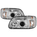 Spyder Auto 5010148 Halo Projector Headlights; 1 pc.; Bulbs Included; Pair; Chrome; - Truck Part Superstore