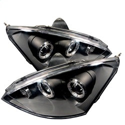 Spyder Auto 5010186 Halo Projector Headlights; Bulbs Included; Pair; Black; - Truck Part Superstore