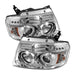 Spyder Auto 5010216 Halo LED Projector Headlights; Version 2; Bulbs Included; Pair; Chrome; - Truck Part Superstore