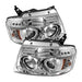 Spyder Auto 5010216 Halo LED Projector Headlights; Version 2; Bulbs Included; Pair; Chrome; - Truck Part Superstore