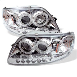 Spyder Auto 5010278 Halo LED Projector Headlights - Truck Part Superstore
